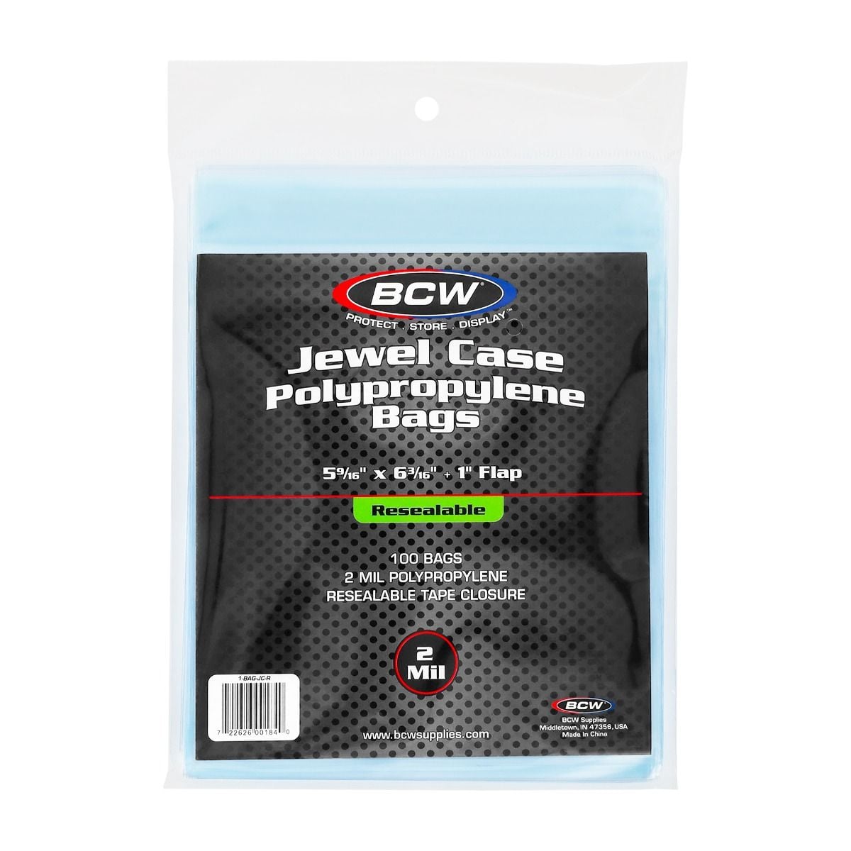 Resealable CD Bag - Jewel Case | Guardian 2-Pack