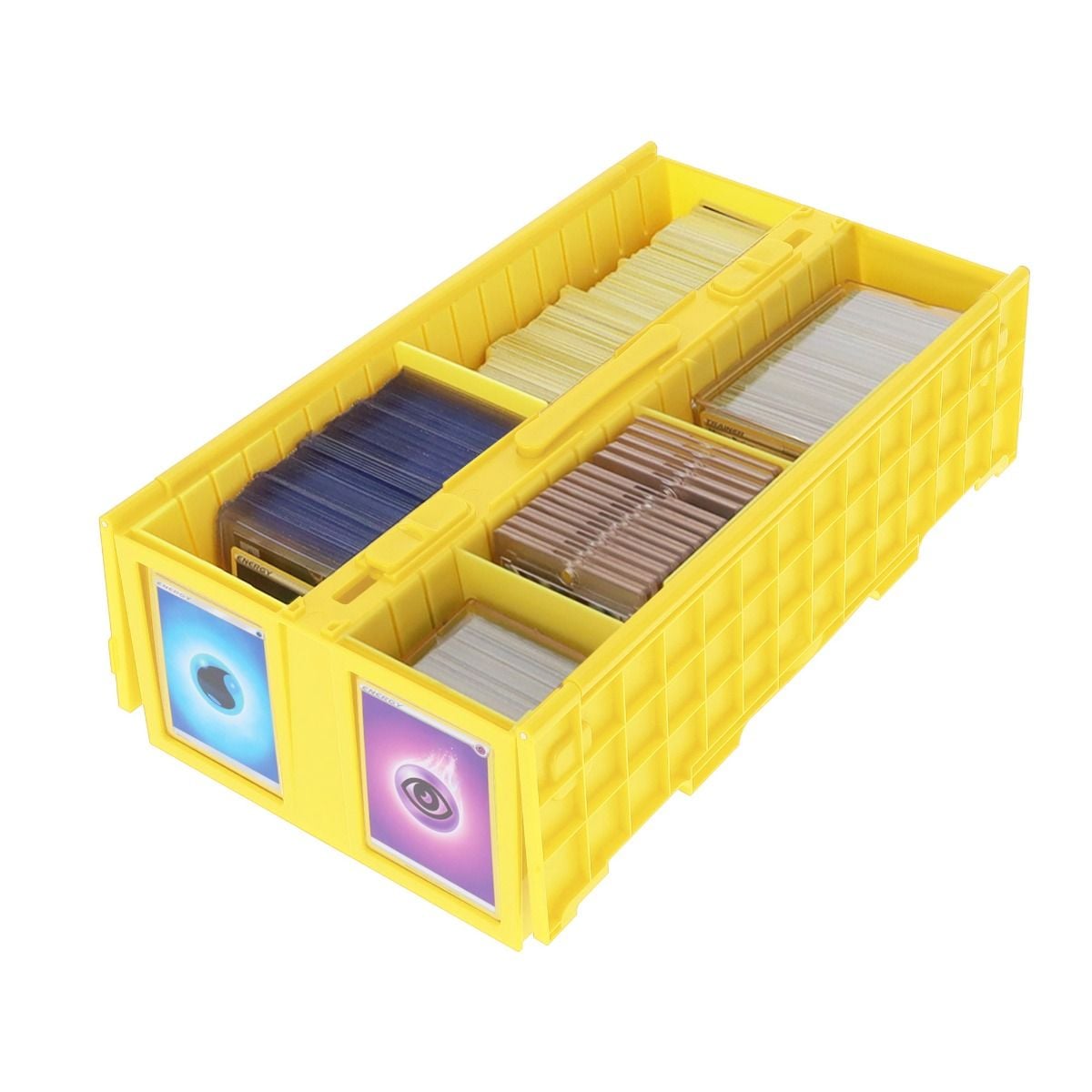 BCW Collectible Card Bin 1600 for Pokémon TCG Cards - Yellow