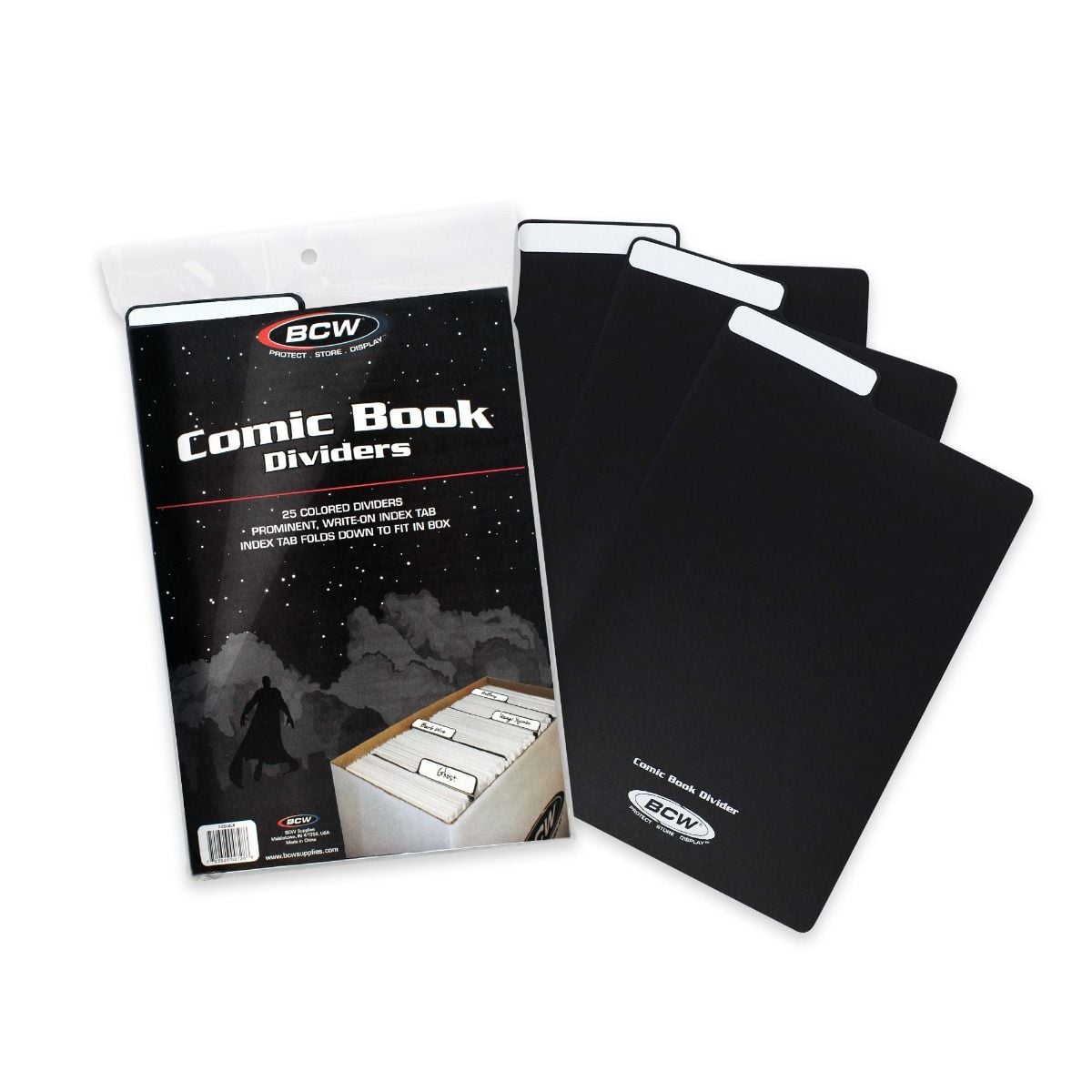 Comic Book Dividers - Black