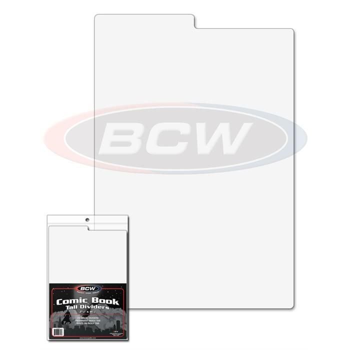 Tall Comic Book Dividers