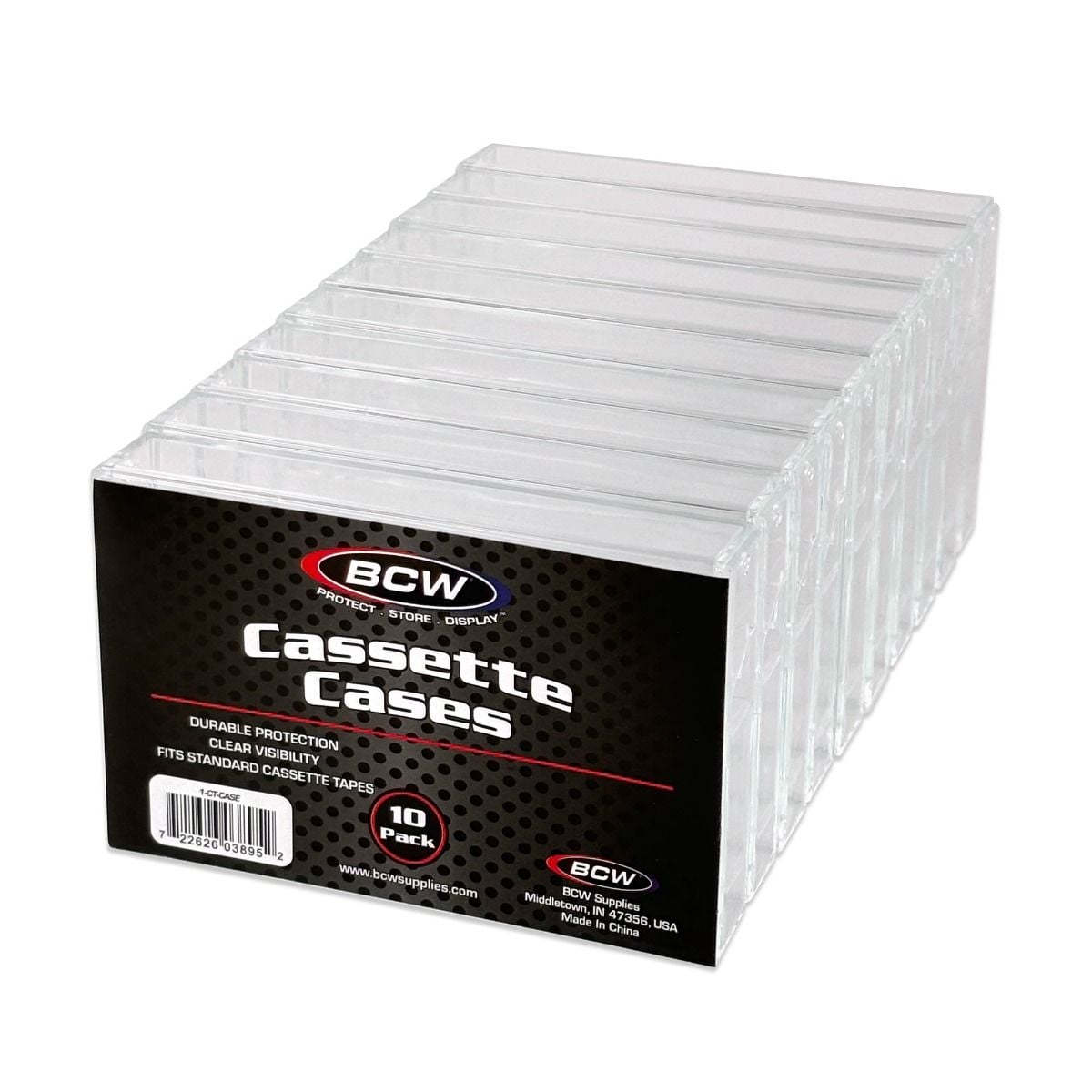 Cassette Tape Cases - 10 Pack | Guardian 2-Pack