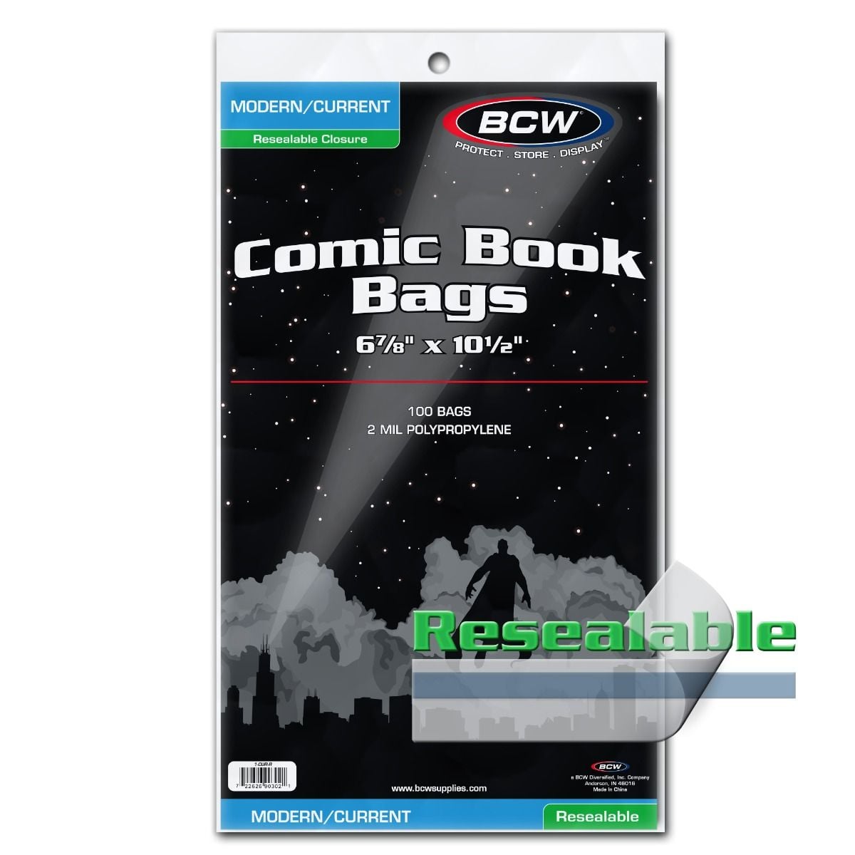 Resealable Current/Modern Comic Bags | Guardian 2-Pack
