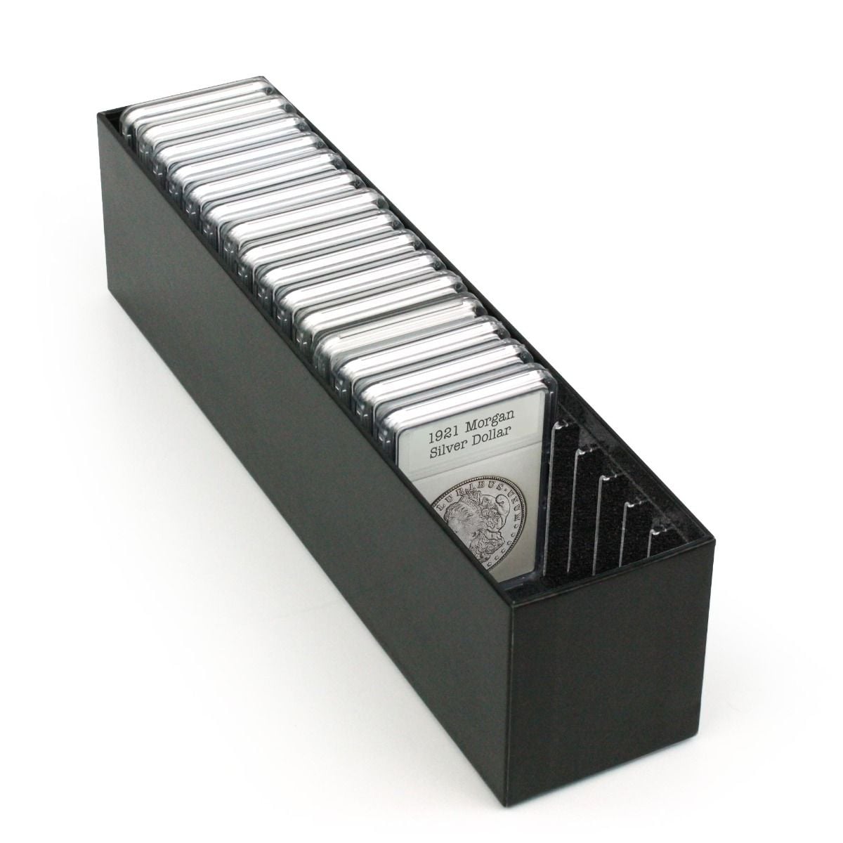 Slotted Coin Display Slab Box | Lot of 40 supplier units