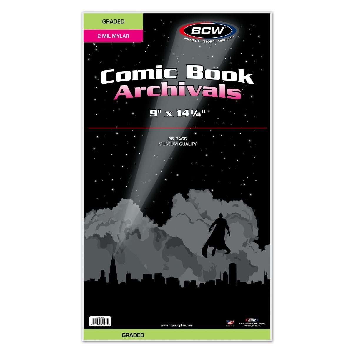 Graded Comic Mylar - 2 MIL