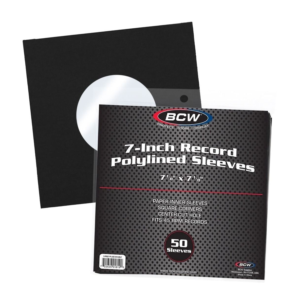 7-Inch Record Paper Inner Sleeves - Polylined