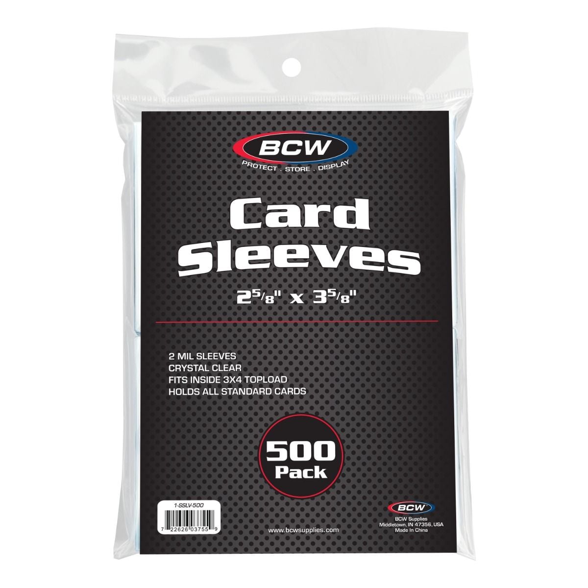 Standard Card Sleeves - 500 Pack | Guardian 10-Pack