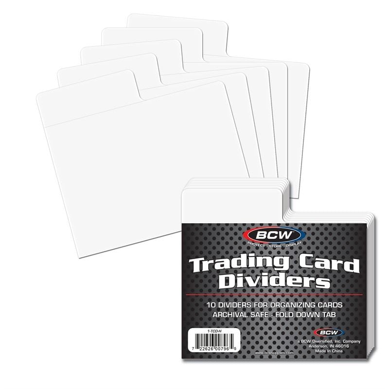 Trading Card Dividers - Horizontal | Guardian 10-Pack