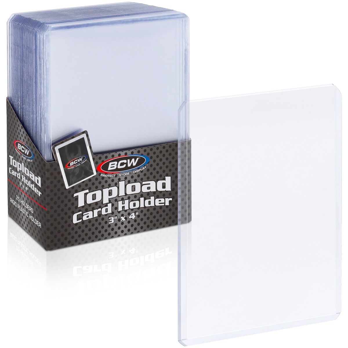 BCW 3x4 Standard Toploaders 250 Count for Pokémon TCG Cards