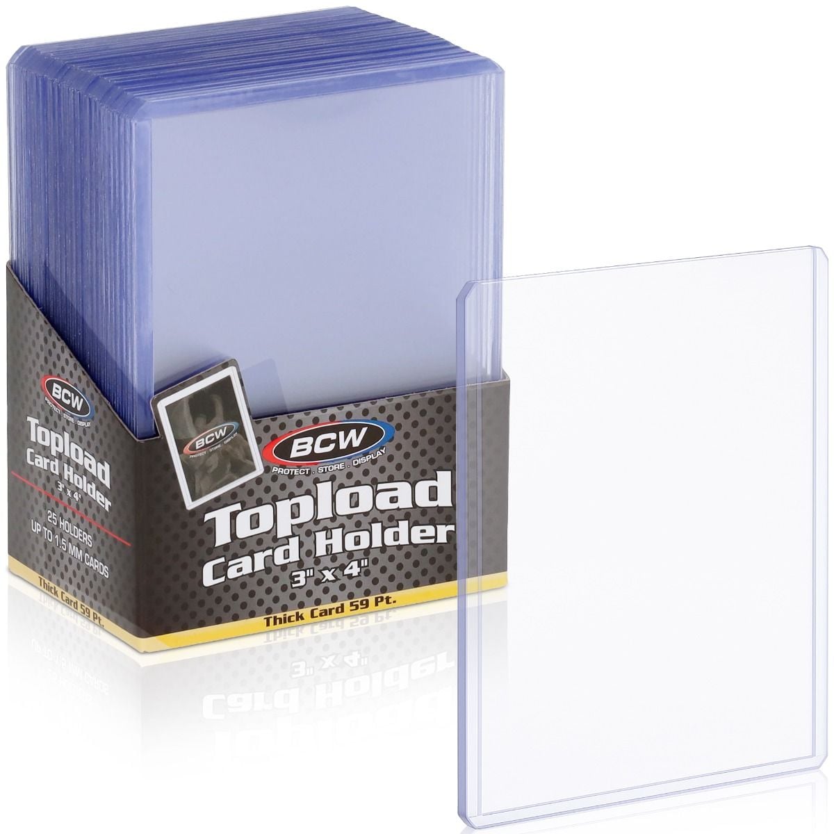 Thick Card Topload Holder - 59 PT. | Guardian 2-Pack