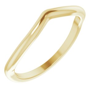 14K Yellow Gold Matching Band