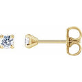 14K Yellow Gold 1/5 CTW Lab-Grown Diamond Cocktail-Style Stud Earrings