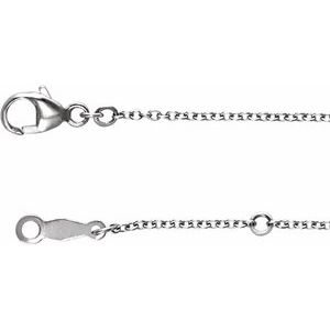Platinum 1.2 mm Adjustable Cable 16-18" Chain