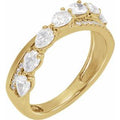14K Yellow Gold 1 1/8 CTW  Natural Diamond Ring