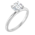 14K White Gold 1 CTW Lab-Grown Diamond Engagement Ring