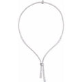 14K White Gold 26 1/5 CTW Lab-Grown Diamond 20" Necklace