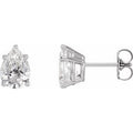 Sterling Silver 2 CTW Lab-Grown Diamond Stud Earrings