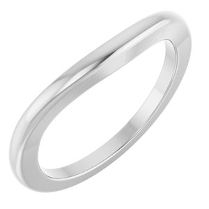 14K White Gold Matching Band Mounting