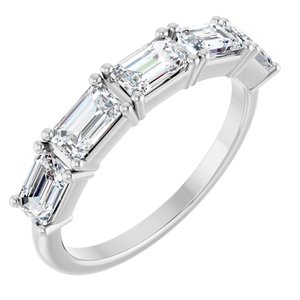 14K White Gold 1 3/4 CTW Lab-Grown Diamond Anniversary Band