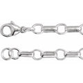 Sterling Silver 5.3 mm Paperclip-Style 24" Chain