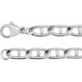Sterling Silver 5.15 mm Anchor 24" Chain