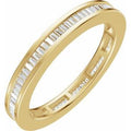 14K Yellow Gold 1/2 CTW Natural Diamond Eternity Band