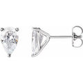 Sterling Silver 1 1/2 CTW Lab-Grown Diamond Cocktail-Style Earrings