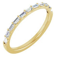 14K Yellow Gold 1/4 CTW Natural Diamond Matching Band