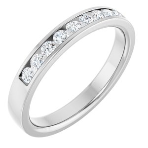 14K White Gold 1/4 CTW Lab-Grown Diamond Anniversary Band