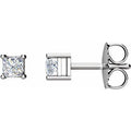 14K White Gold 1/3 CTW Natural Diamond Earrings