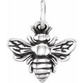 Sterling Silver Honey Bee Charm/Pendant
