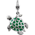 Sterling Silver Turtle Charm/Pendant