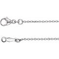 Platinum 1.2 mm Cable 18" Chain