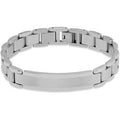 Stainless Steel 53x11.7 mm Engravable Identification 8" Bracelet