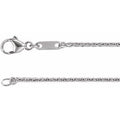 Platinum 1.2 mm Wheat 20" Chain