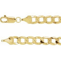 14K Yellow Gold 5.8 mm Curb 24" Chain