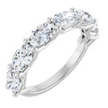 14K White Gold 2 1/5 CTW Lab-Grown Diamond Anniversary Band