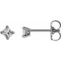 14K White Gold 1/3 CTW Natural Diamond Earrings