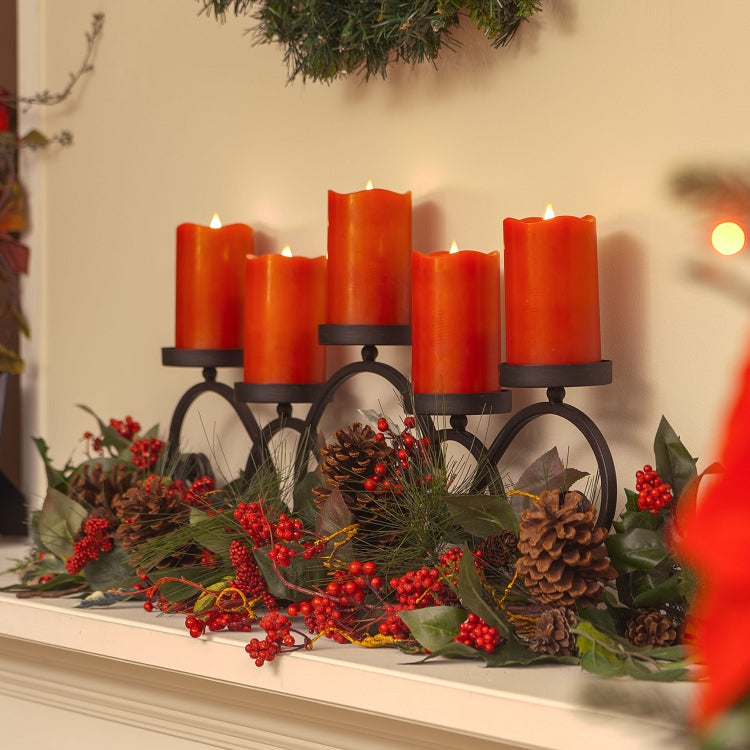 Solaré 3D Flameless Candle in Chocolate & Cranberry, view 4