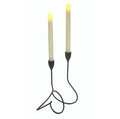 Nouveau Flameless Taper Candle Holder by Pacific Accents