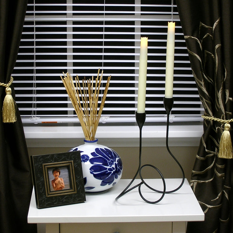 Nouveau Flameless Taper Candle Holder, view 4
