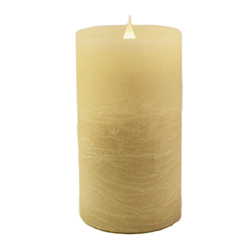 Solaré Distressed 3D Flameless Wax Candle, 3 × 5 in., view 3