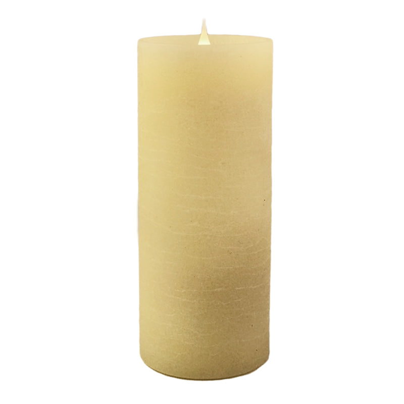 Solaré Distressed 3D Flameless Wax Candle, 3 × 7 in., view 3
