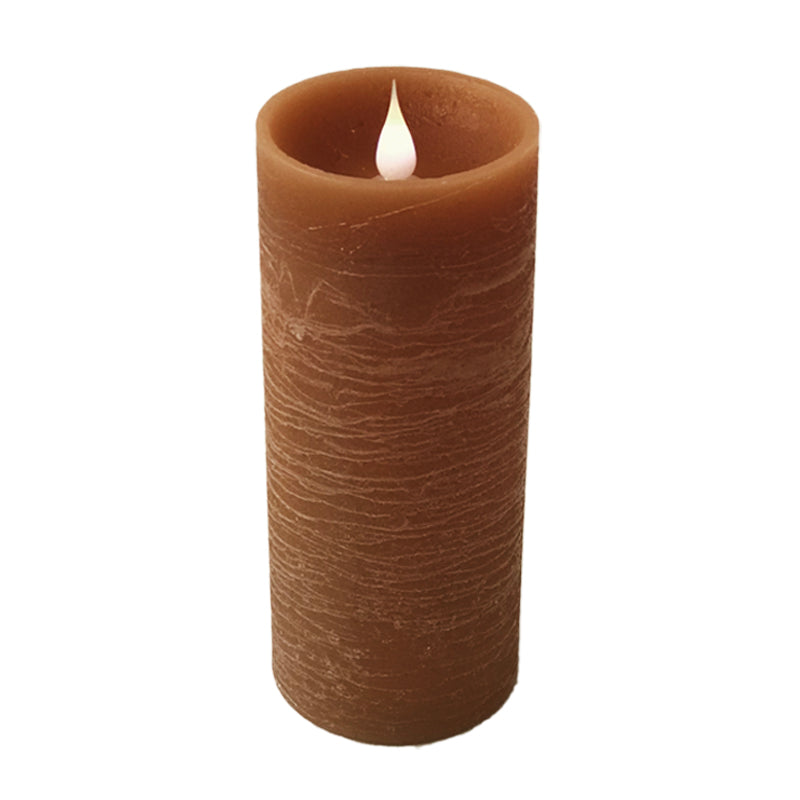 Solaré Distressed 3D Flameless Wax Candle, 3 × 7 in. by Pacific Accents