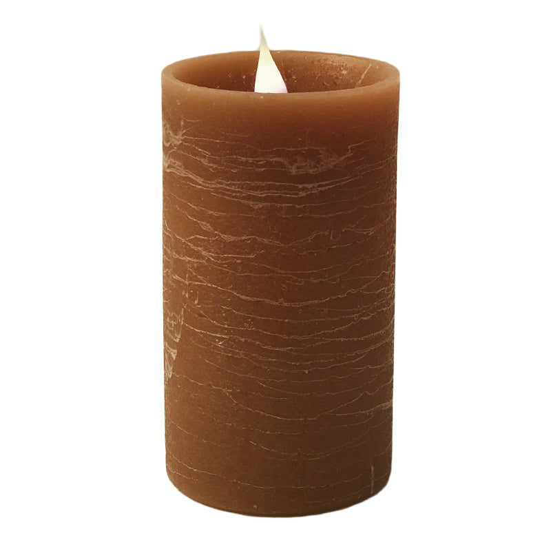 Solaré Distressed 3D Flameless Wax Candle, 3 × 5 in., view 7