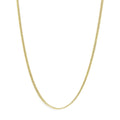 Semi-Solid 14K Yellow Gold 4.5mm Miami Cuban Chain Necklace - Unisex Chain