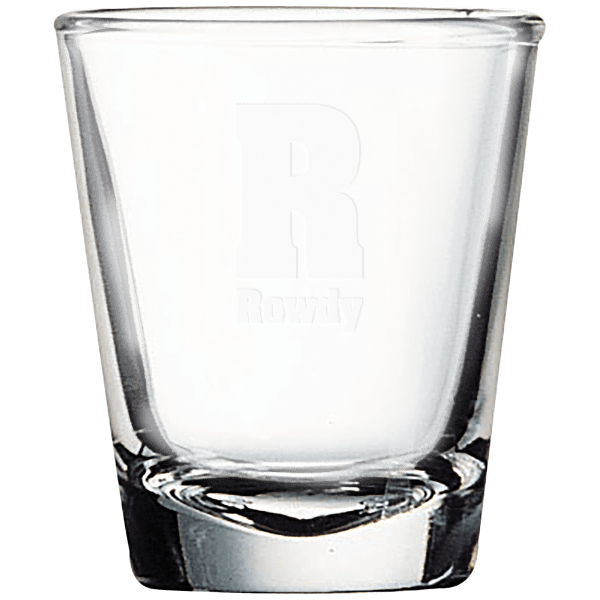 1.7 oz. Shot Glass — Round Glass