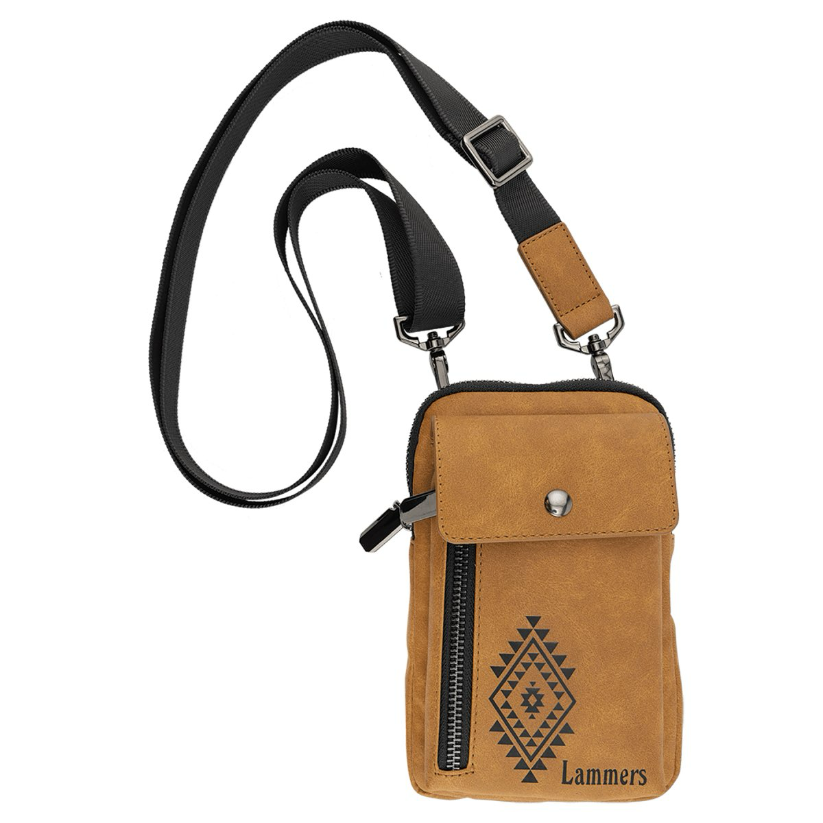 Light brown laserable leatherette Urban Bag from the Creekside Collection
