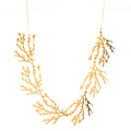 FILAMENT NECKLACE | 24kt gold plated