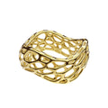 BRASS WAVE RING | size 5, size 6, size 7, size 8, size 9