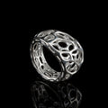 SILVER 2-LAYER TWIST RING | size 5, size 6, size 7, size 8